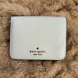 🆕 Kate Spade Bifold Wallet in Baby Blue - NWT